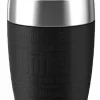Emsa Isolier-Trinkbecher Travel Cup In Schwarz 16