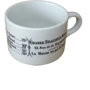 Pillivuyt Frühstückstasse Brasserie Frühstückstasse Europa: Volumen 30 Cl 11