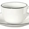 ASA Espressotasse Mit Untertasse à Table Ligne Noire 10