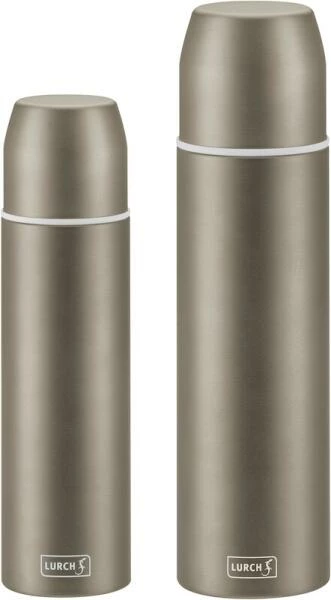 Lurch Isolier-Flasche Mit Becher Earth Grey 0,45L 4