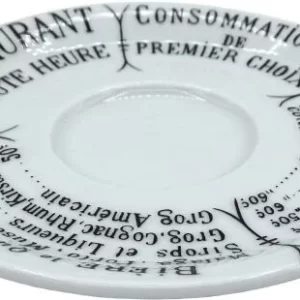 Pillivuyt Mokkatasse Brasserie Mokkauntertasse Bourges: Durchmesser 125 Mm 13