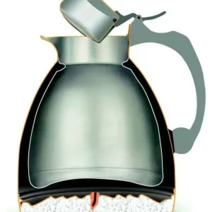 Alfi Isolierkanne Hotello Edelstahl Poliert 0,3 Liter/ Für 3 Tassen 15